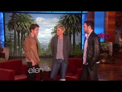 Celebrating his 18th birthday on Ellen show!