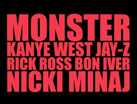 MONSTER ft. Rick Ross, Jay-Z, Nicki Minaj, Bon Iver
